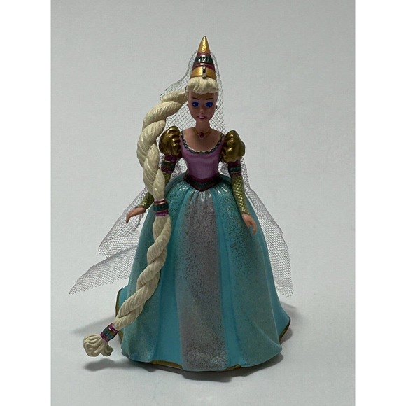 HALLMARK KEEPSAKE ORNAMENT BARBIE RAPUNZEL 1997 CHILDREN'S COLLECTORS SERIES - Picture 2 of 12